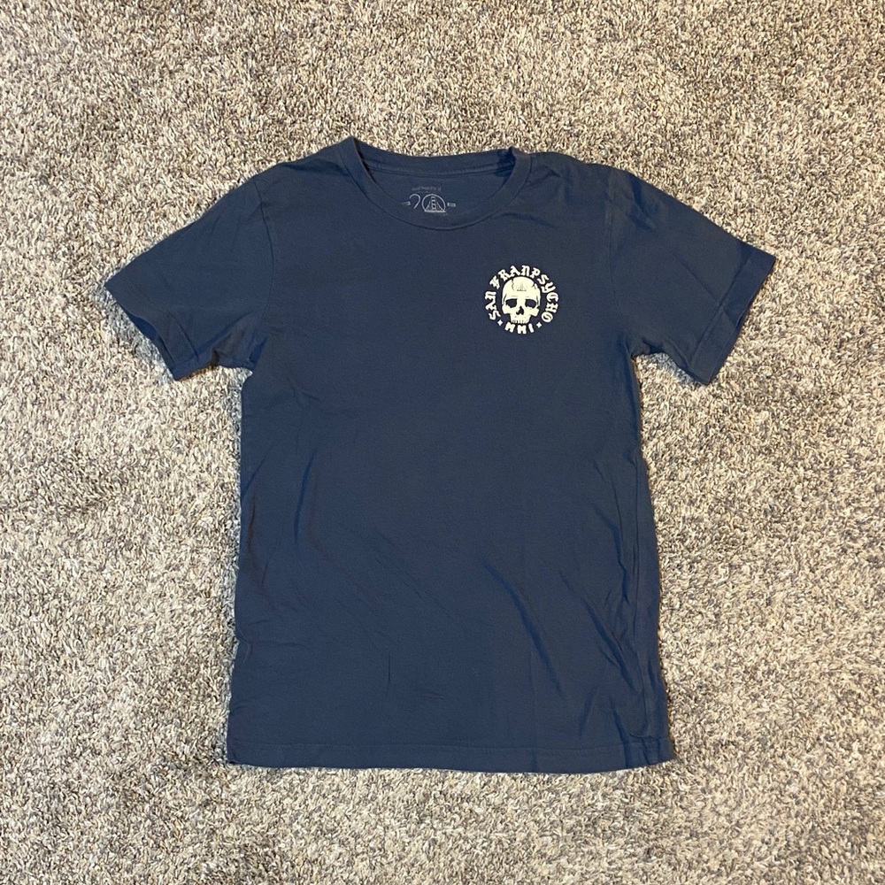 Navy Blue Graphic Tee